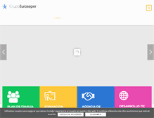 Tablet Screenshot of euroseper.es